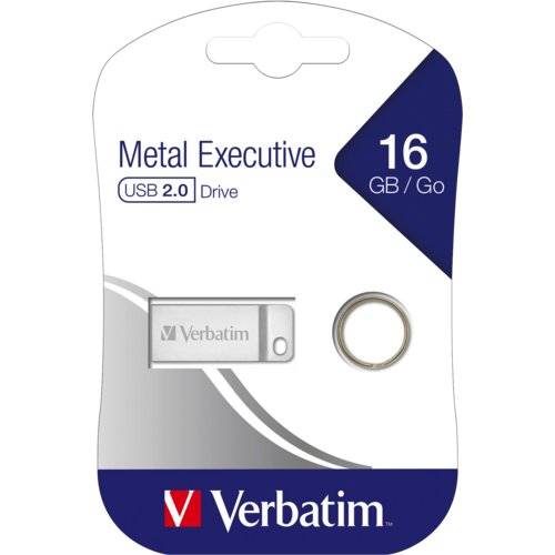 USB 2.0 Stick Metal Executive, Verbatim