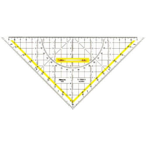 TZ-Dreieck, mit abnehmbarem Griff, ARISTO